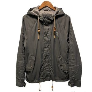 US Polo Assn Essential Hooded Windbreaker Men’s Small